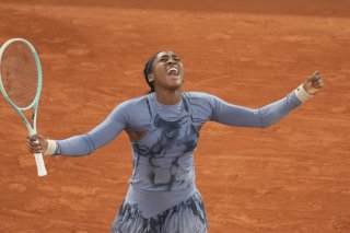 Coco Gauff est en demi-finale KEYSTONE/AP/Christophe Ena